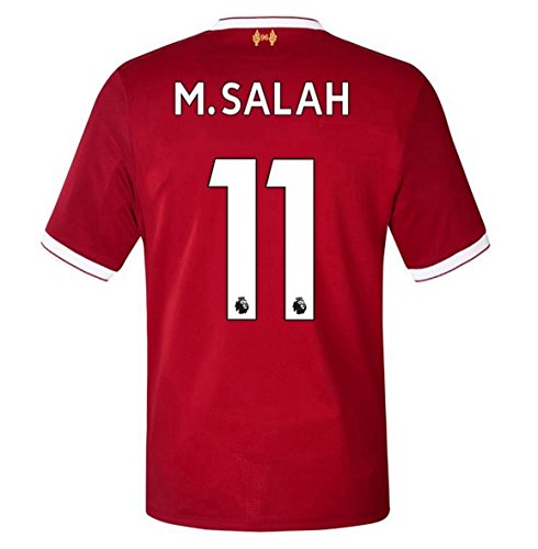 2017/2018 Mens M Salah 11 Liverpool Home Soccer Jersey Men's Color Red ...